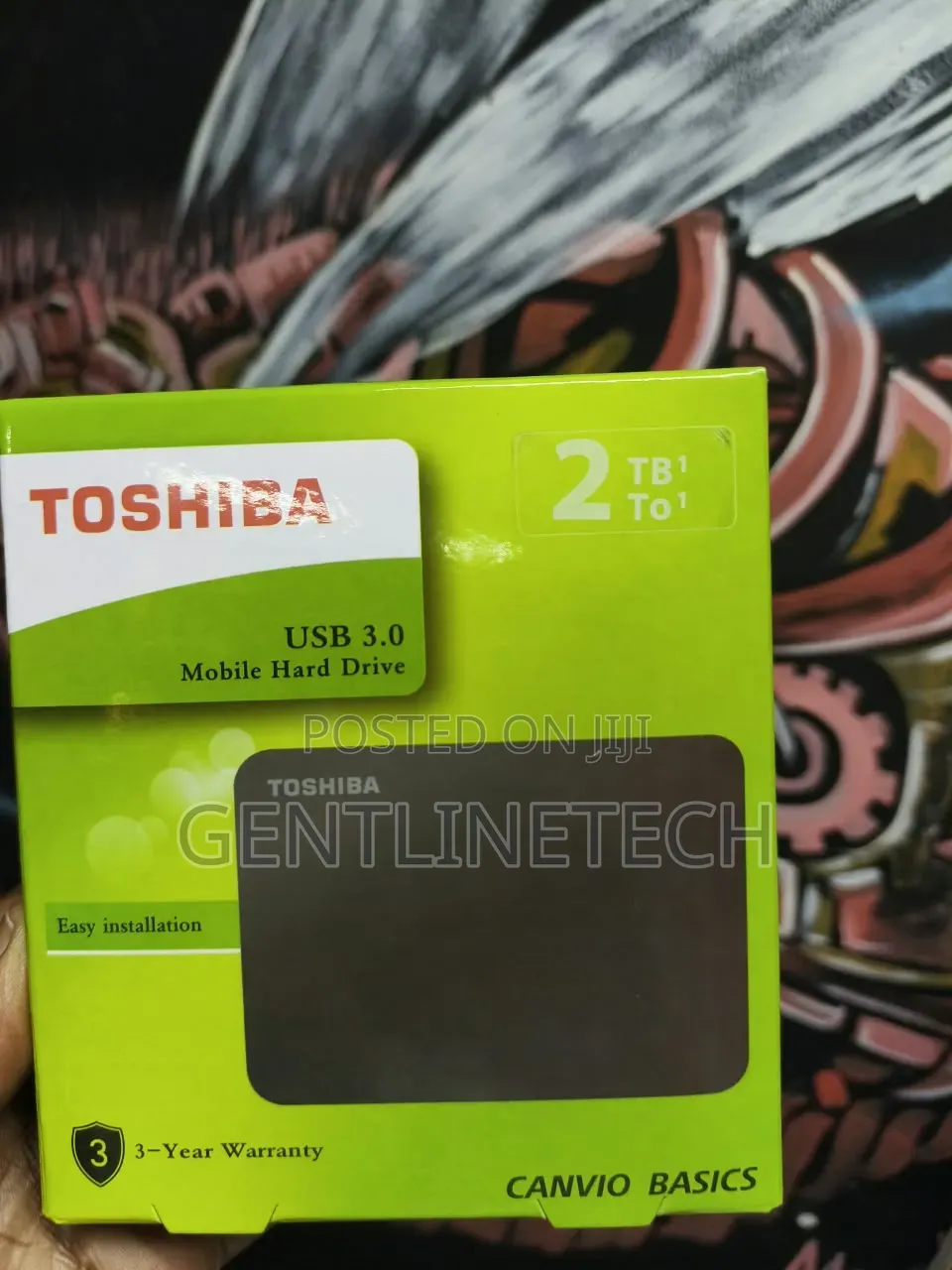 Toshiba Canvio Basics 2TB External Hard Drive for Sale