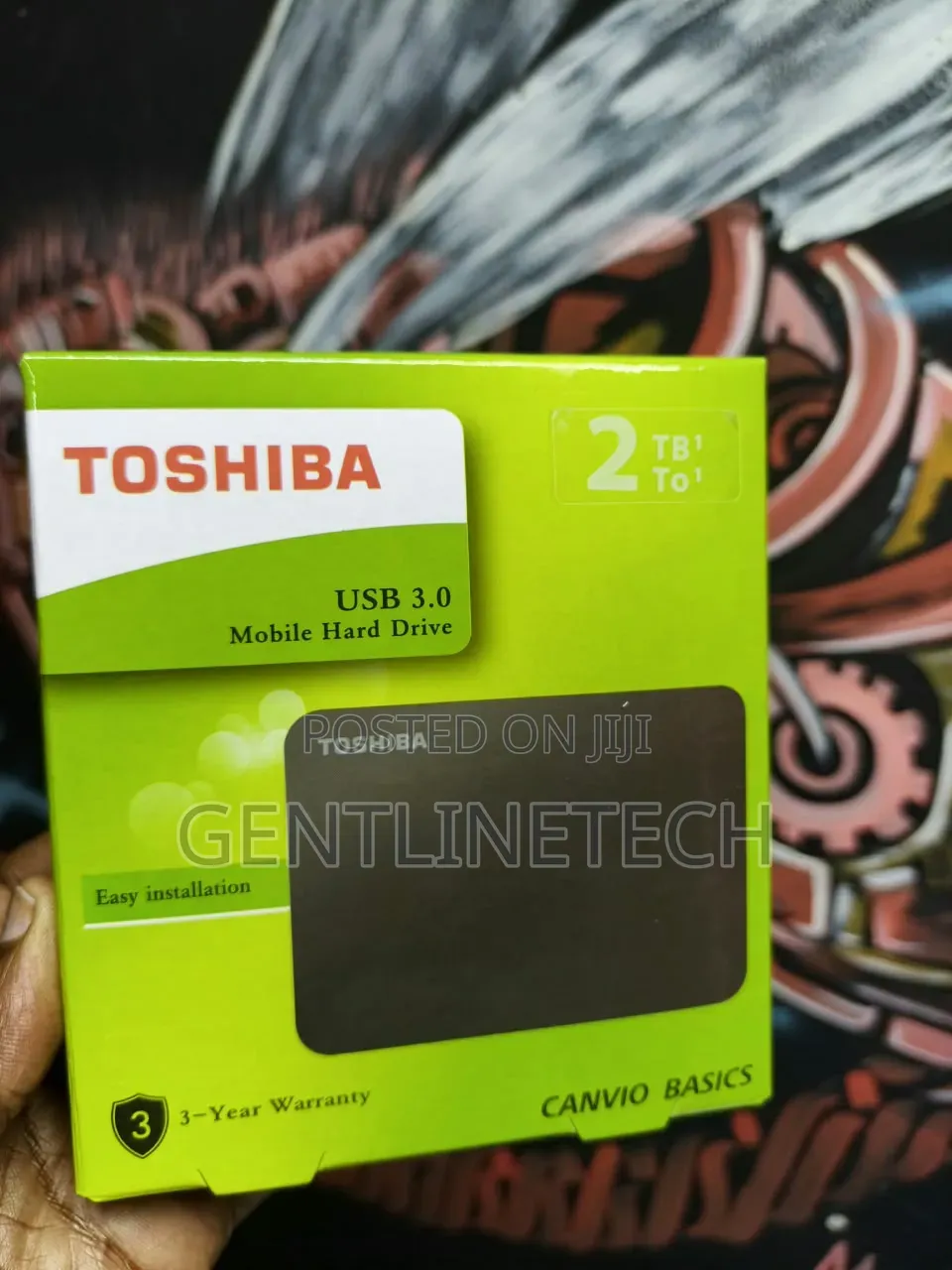 Toshiba Canvio Basics 2TB External Hard Drive for Sale