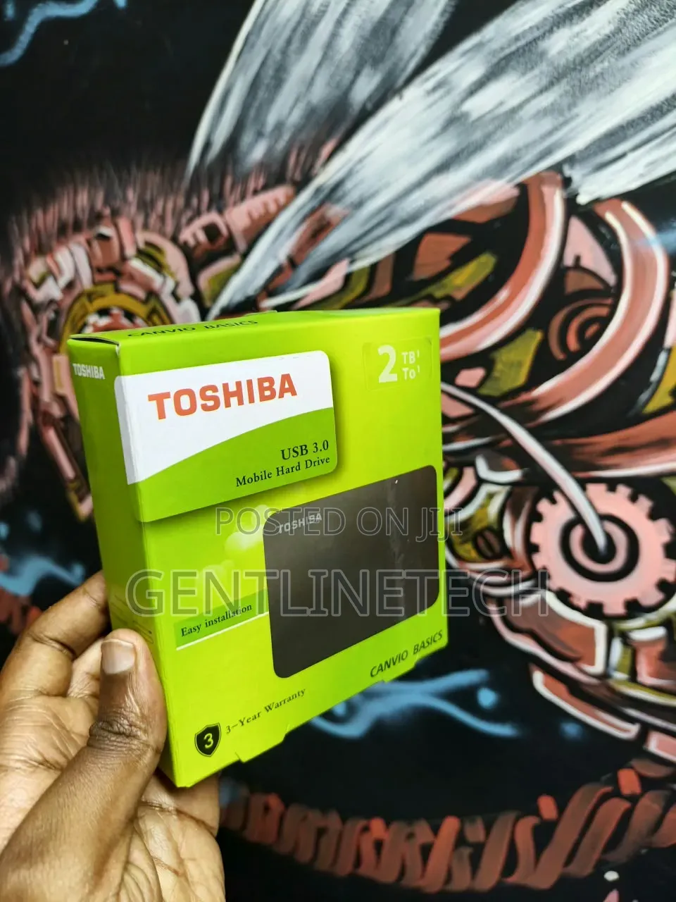 Toshiba Canvio Basics 2TB Data Storage Hard Disk
