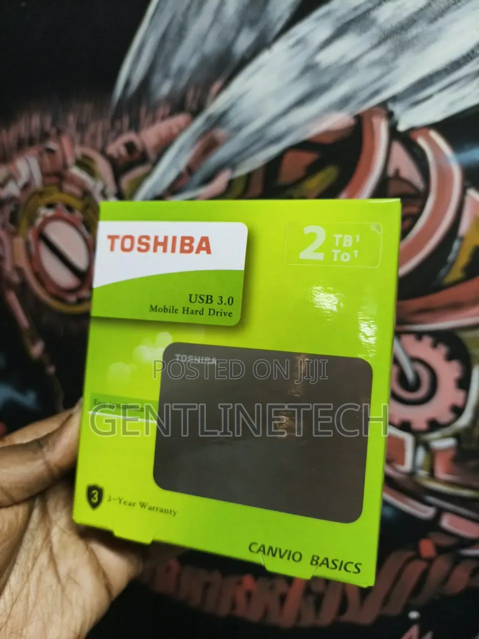 Toshiba Canvio Basics 2TB Data Storage Hard Disk