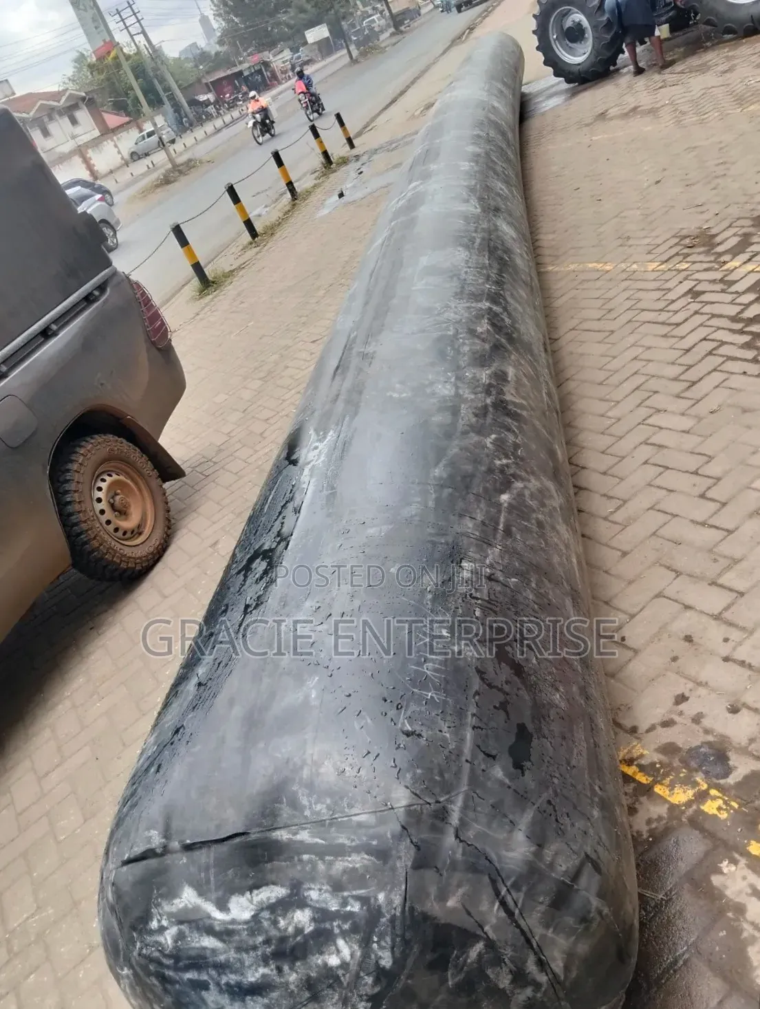 Inflatable Rubber Culvert Balloon 900mm by 12m