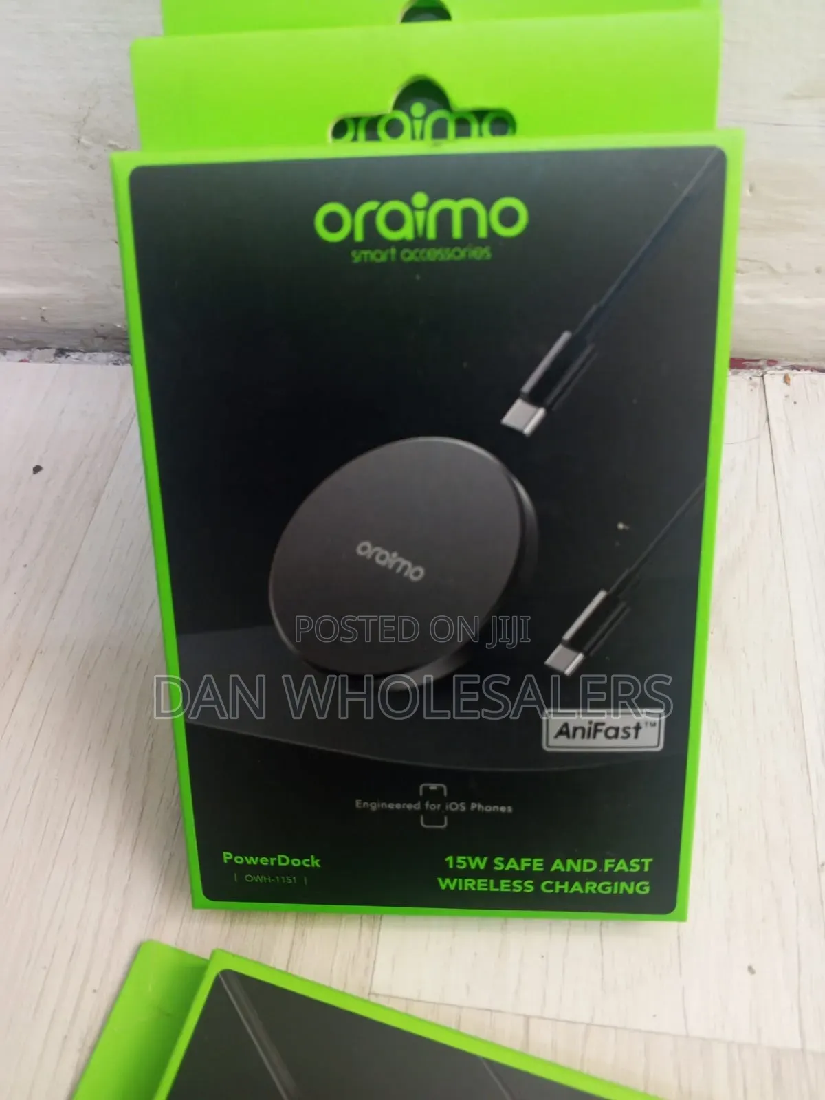 Oraimo PowerDock 15W Wireless Charger With AniFast Technology Original