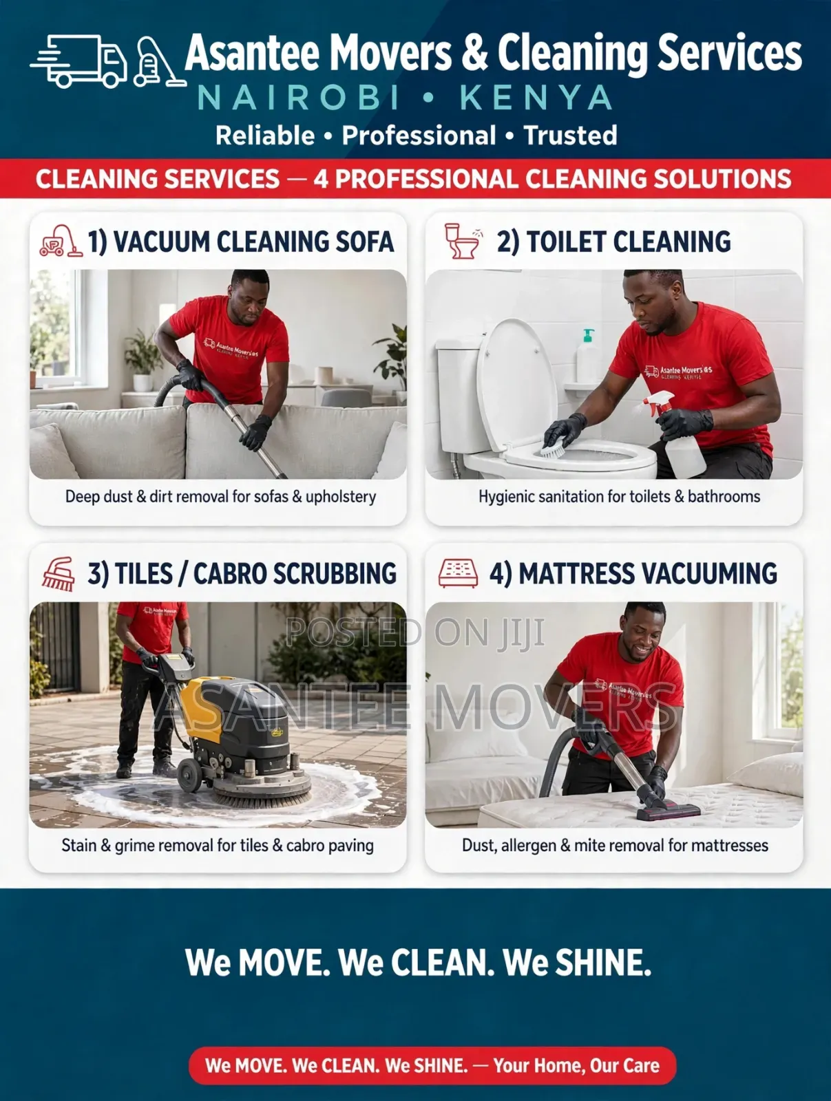 Professional and Reliable Cleaning Services