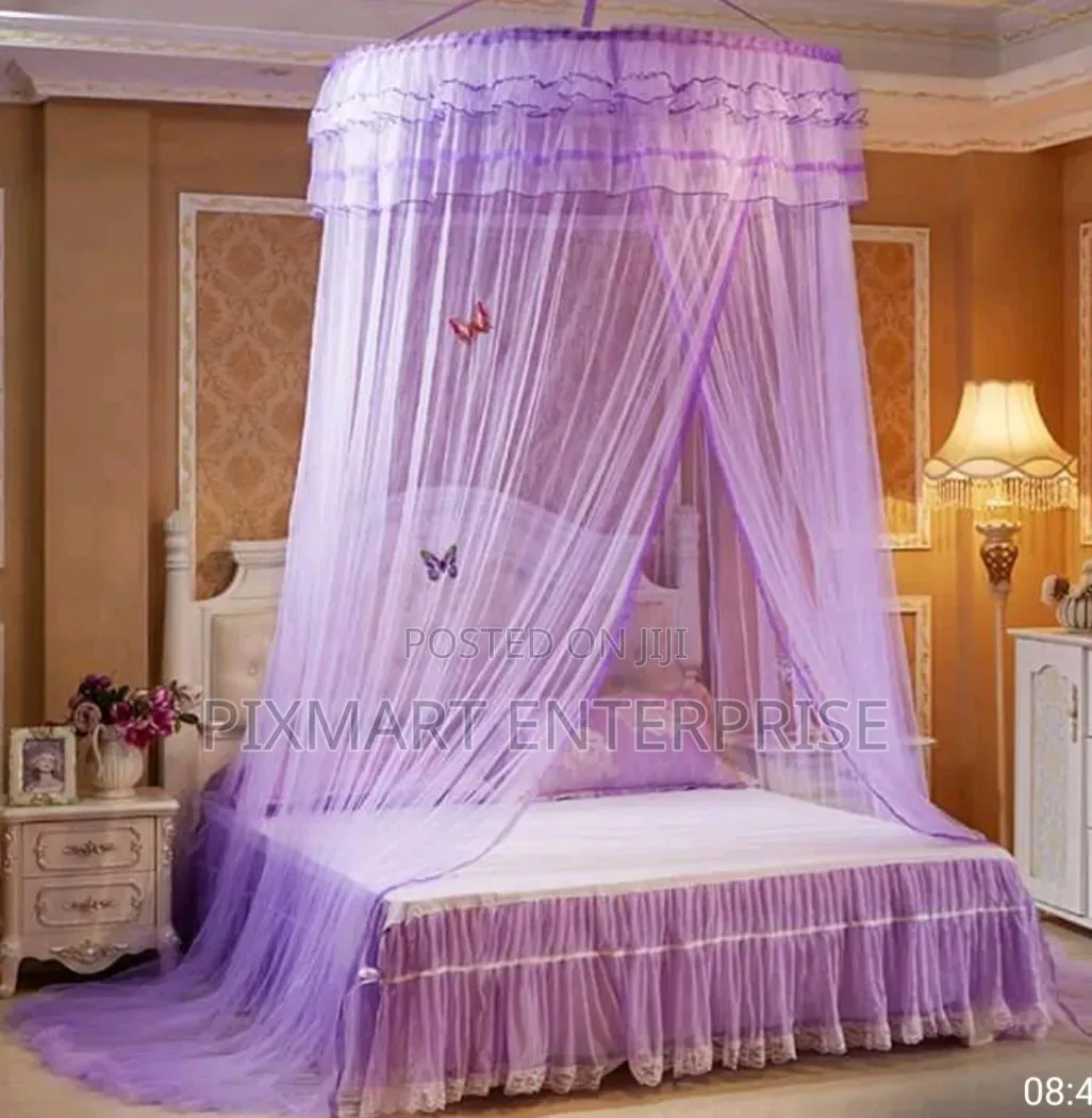 Queen Size Round Mosquito Net for Stylish Bedroom Décor