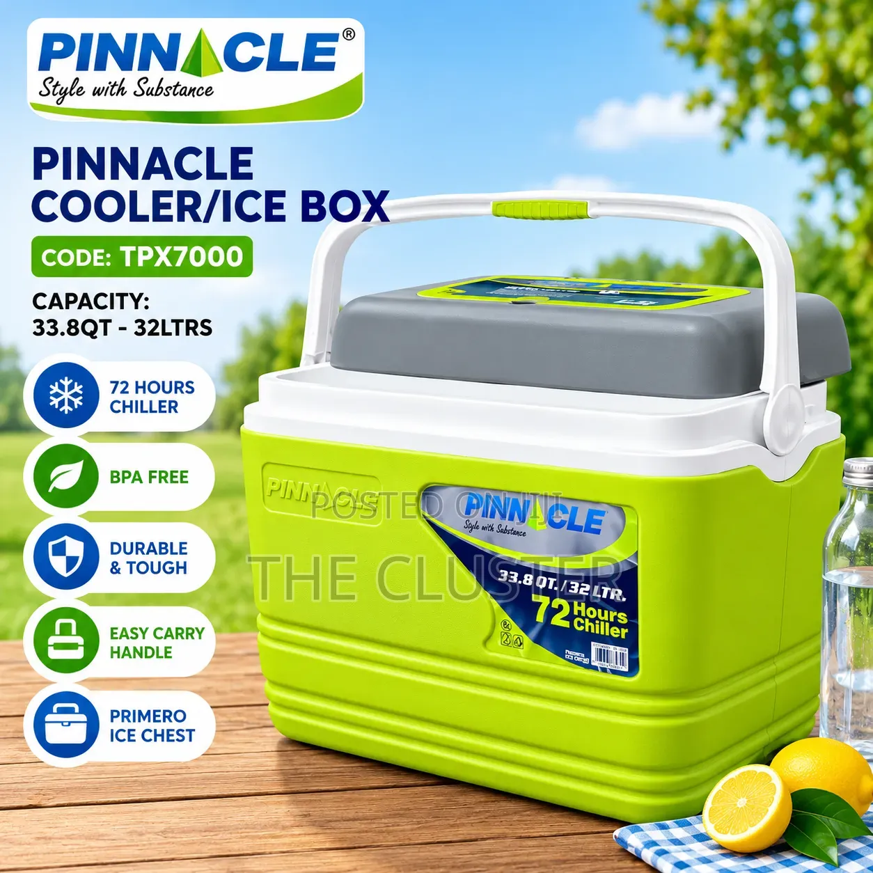32ltrs Pinnacle Cooler Box/Freezer