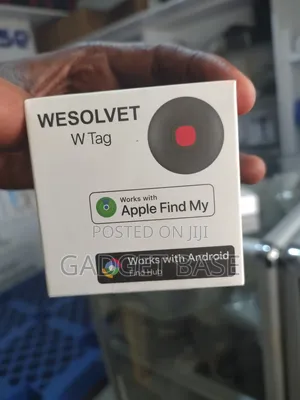 WESOLVET W Tag GPS Tracker – Apple Find My & Android Find Hub