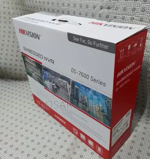 Hikvision 16CH NVR With Built-in PoE Switch for IP Camera Systems