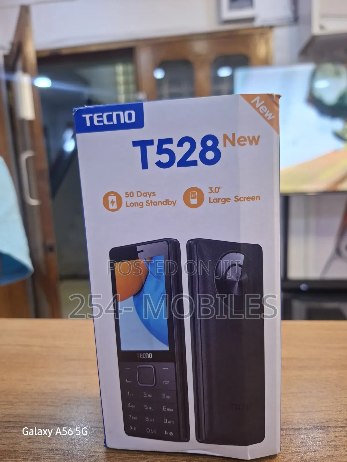 New Tecno T528 Black
