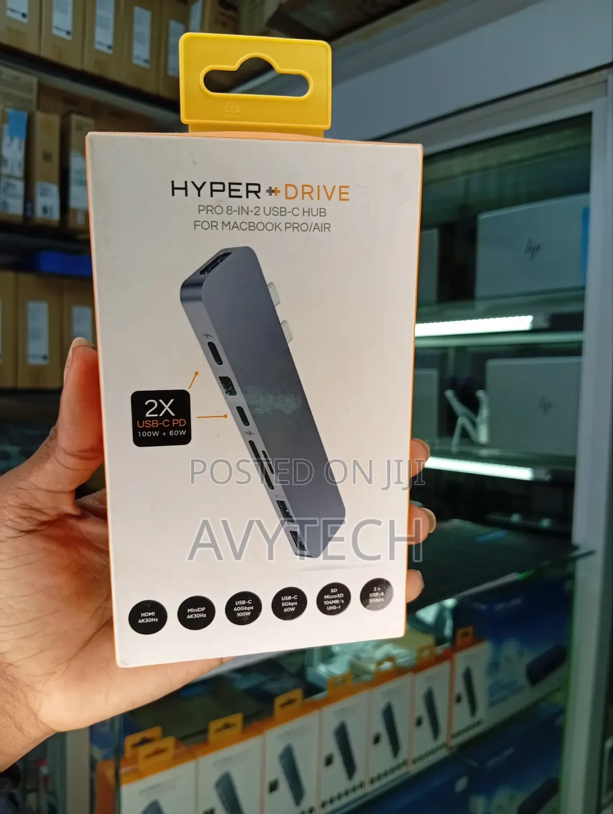 HyperDrive Pro 8-in-2 USB-C Hub for MacBook Pro/Air