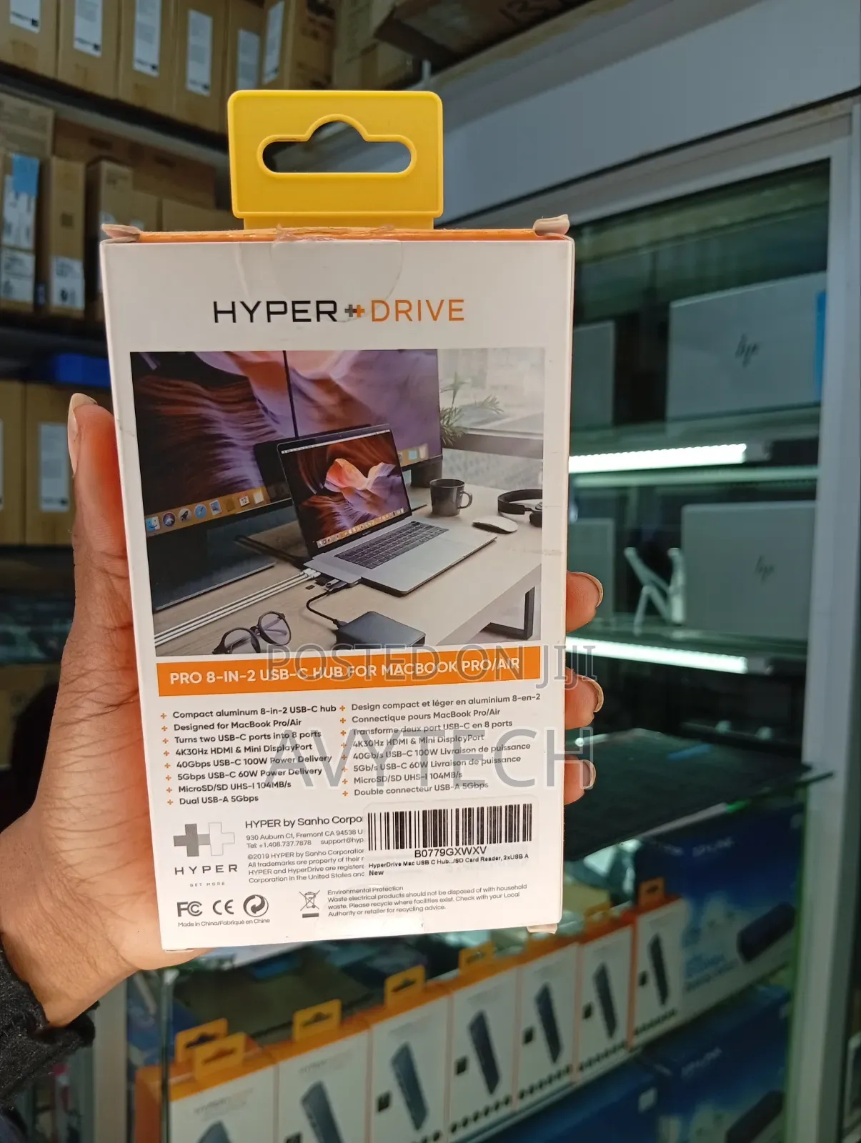 HyperDrive Pro 8-in-2 USB-C Hub for MacBook Pro/Air