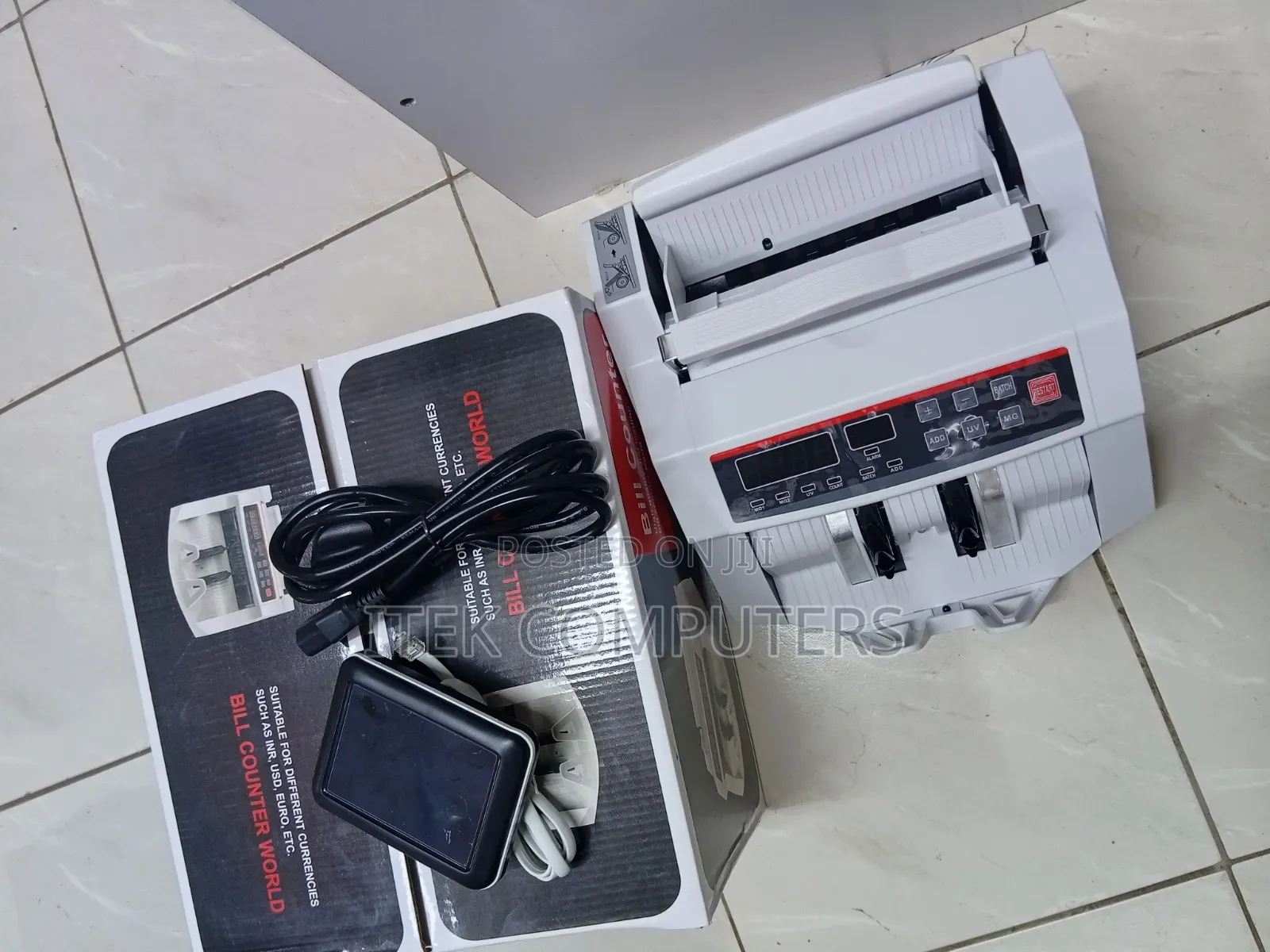 Automatic Currency Counting Machine With UV Note Verification