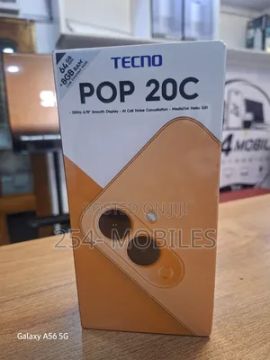 New Tecno Pop 20 64 GB Black