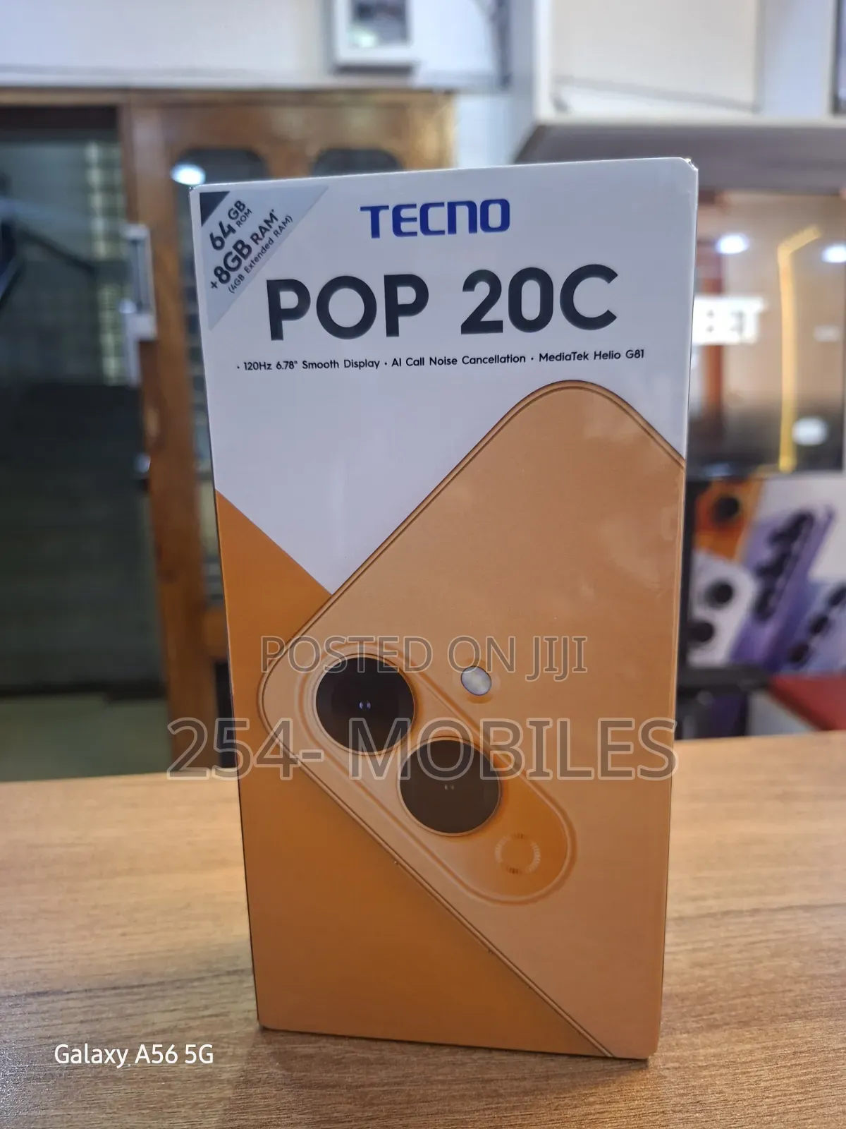 New Tecno Pop 20 64 GB Black