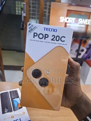 New Tecno Pop 20 64 GB Black