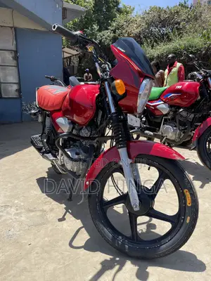 TVS HLX 125 2025 Red