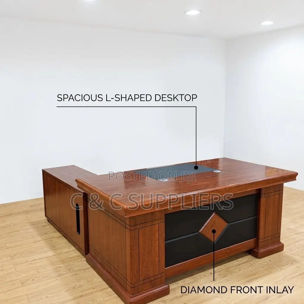 1.6M Mahogany Manager's Table