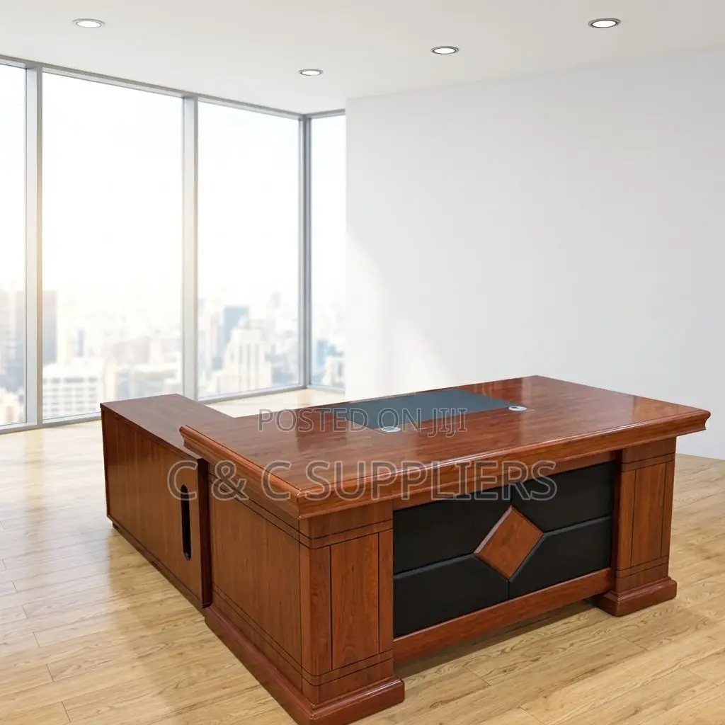 1.6M Mahogany Manager's Table