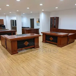 1.6M Mahogany Manager's Table