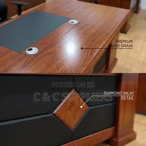 1.6M Mahogany Manager's Table