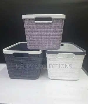 Large Plastic Storage Basket