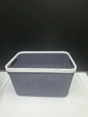 Large Plastic Storage Basket