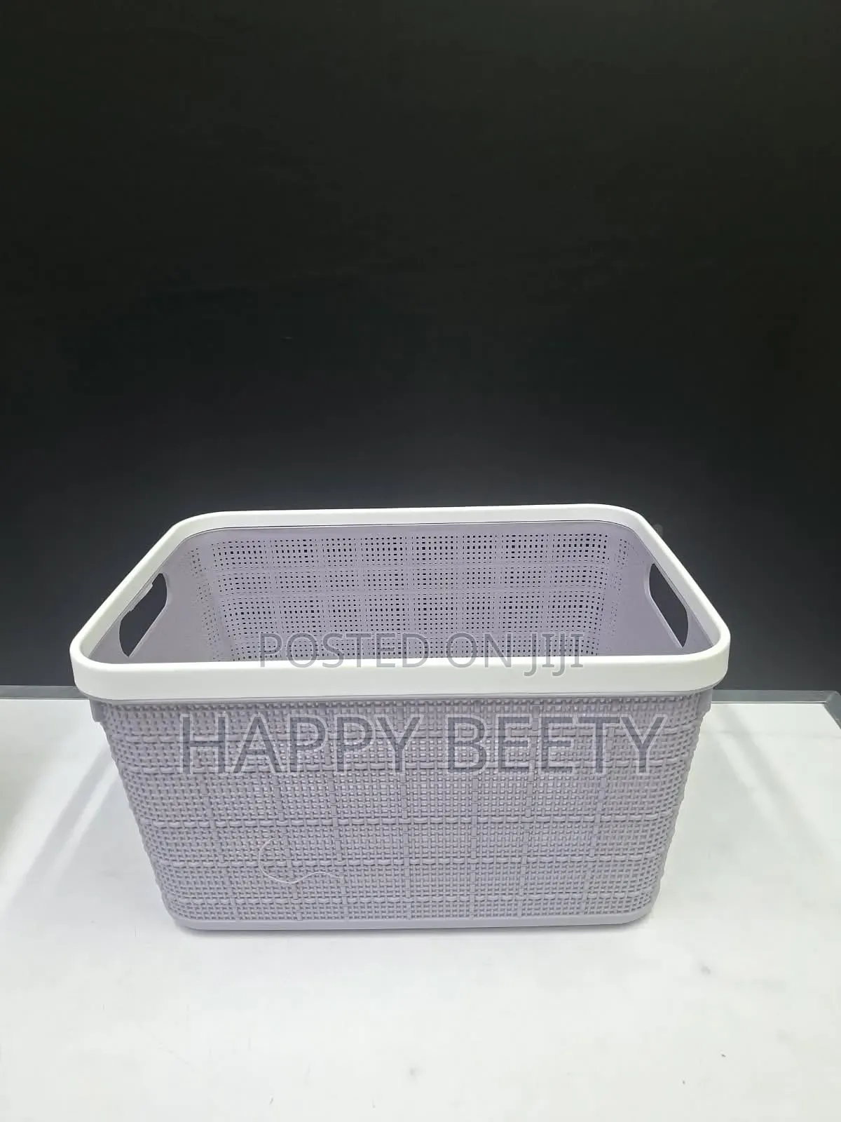 Large Plastic Storage Basket