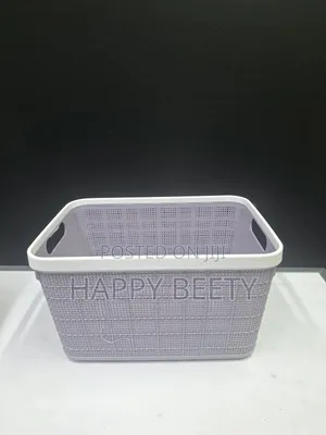 Large Plastic Storage Basket