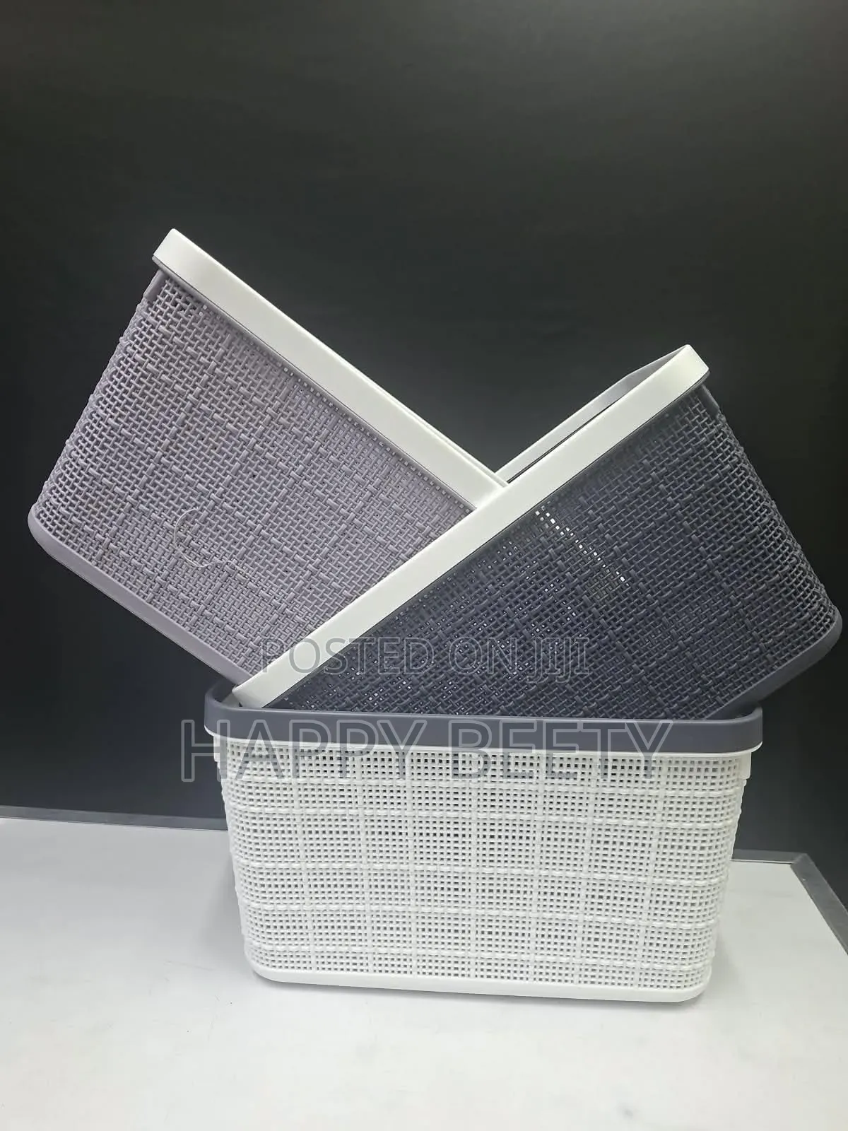 Large Plastic Storage Basket