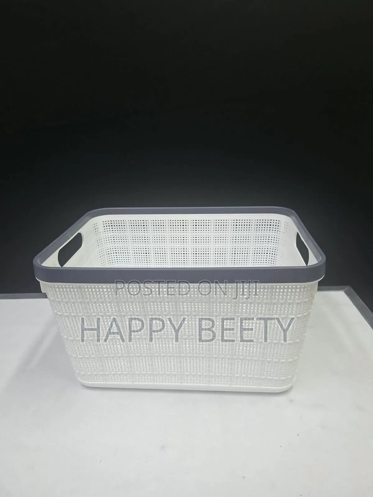 Large Plastic Storage Basket