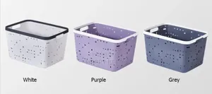 Large Binded Storage Basket