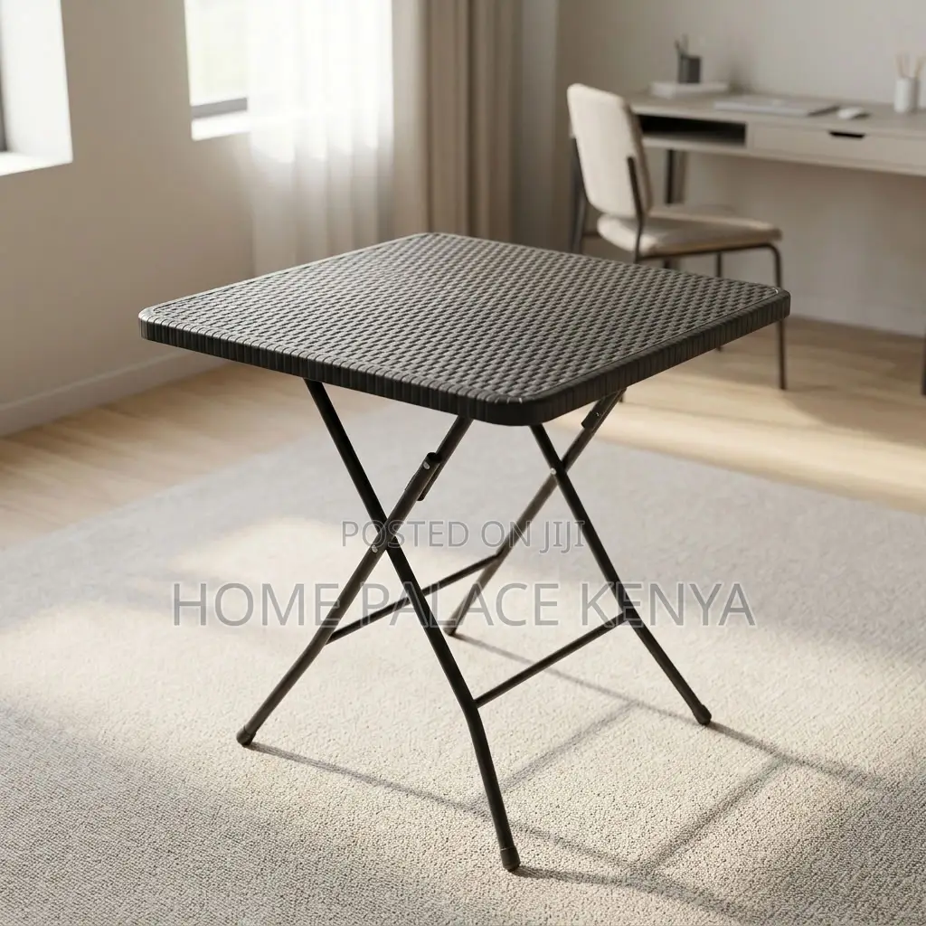 Outdoor Table; Foldable Outdoor Plastic Garden Table