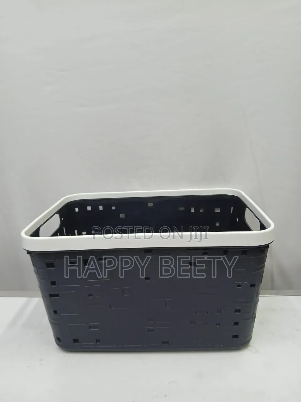 Large Binded Storage Basket