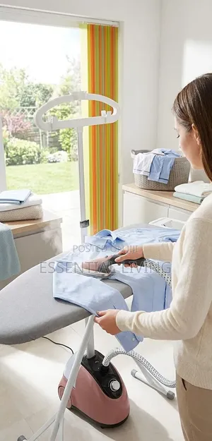 2000W Standing Garment Steamer With Ironing Support Board (