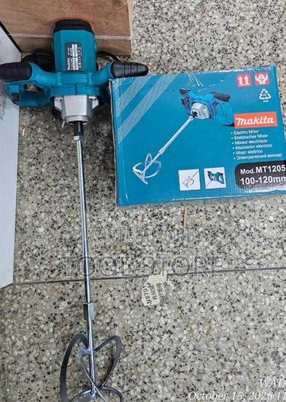 Heavy-Duty Electric Mixing Drill/Makita Electric Paint & Cement Mixer