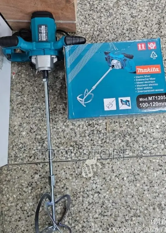 Heavy-Duty Electric Mixing Drill/Makita Electric Paint & Cement Mixer