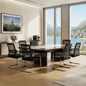Office Visitors Chairs | Mesh Breathable Back Seat With Arms
