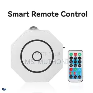 Octagon Galaxy and Star Projector Lamp With Bluetooth Speaker
