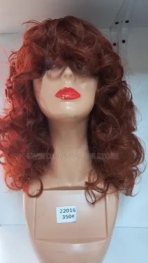 Synthetic Curly Hair Wigs Single Colour