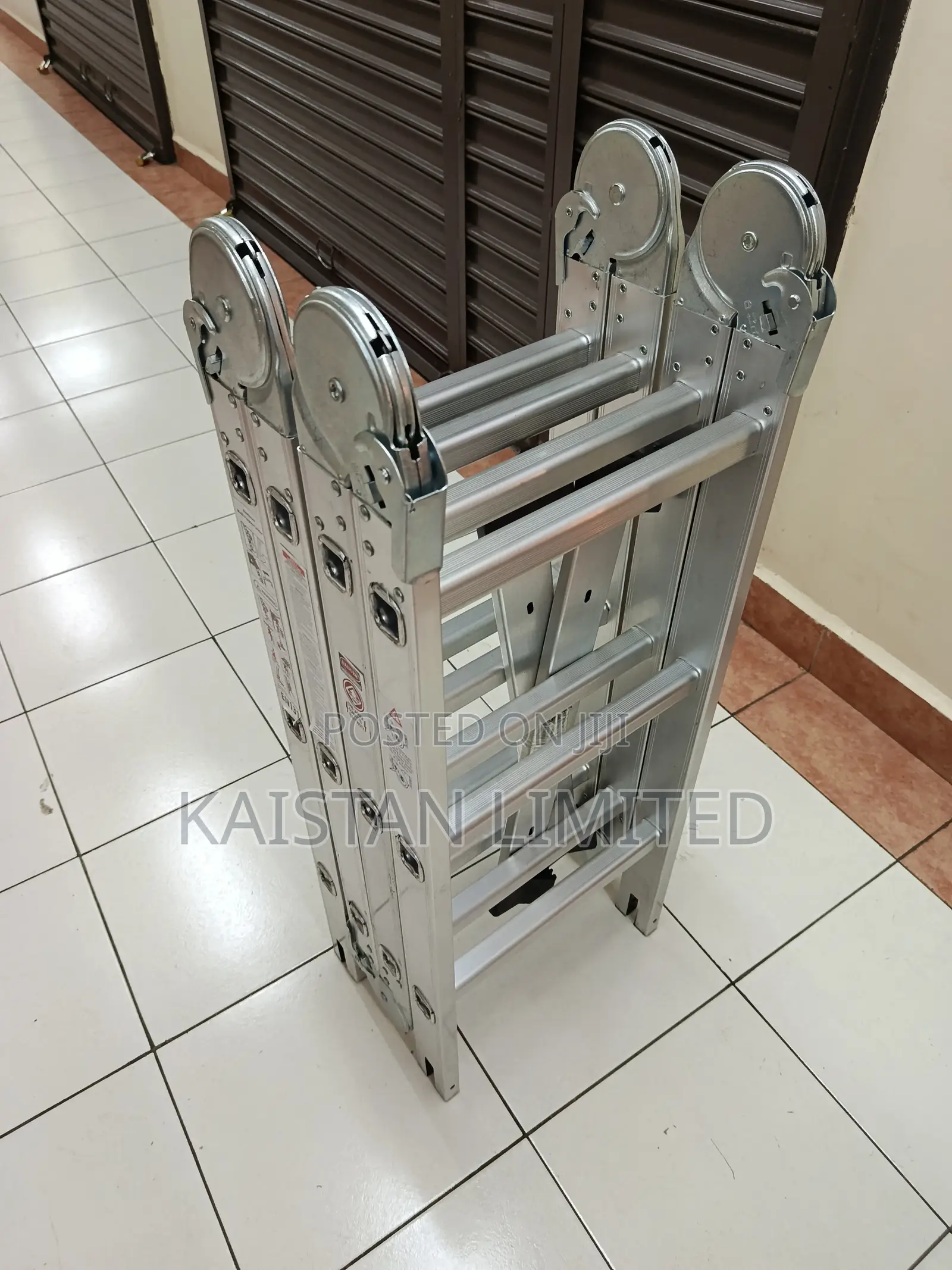 4 by 3 Aluminum Foldable Ladder
