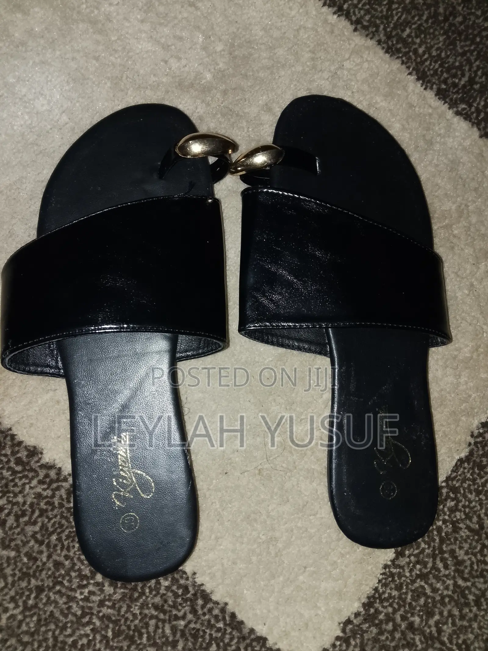 Ladies Flat Open Shoes