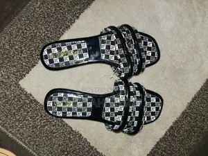 Ladies Flat Open Shoes