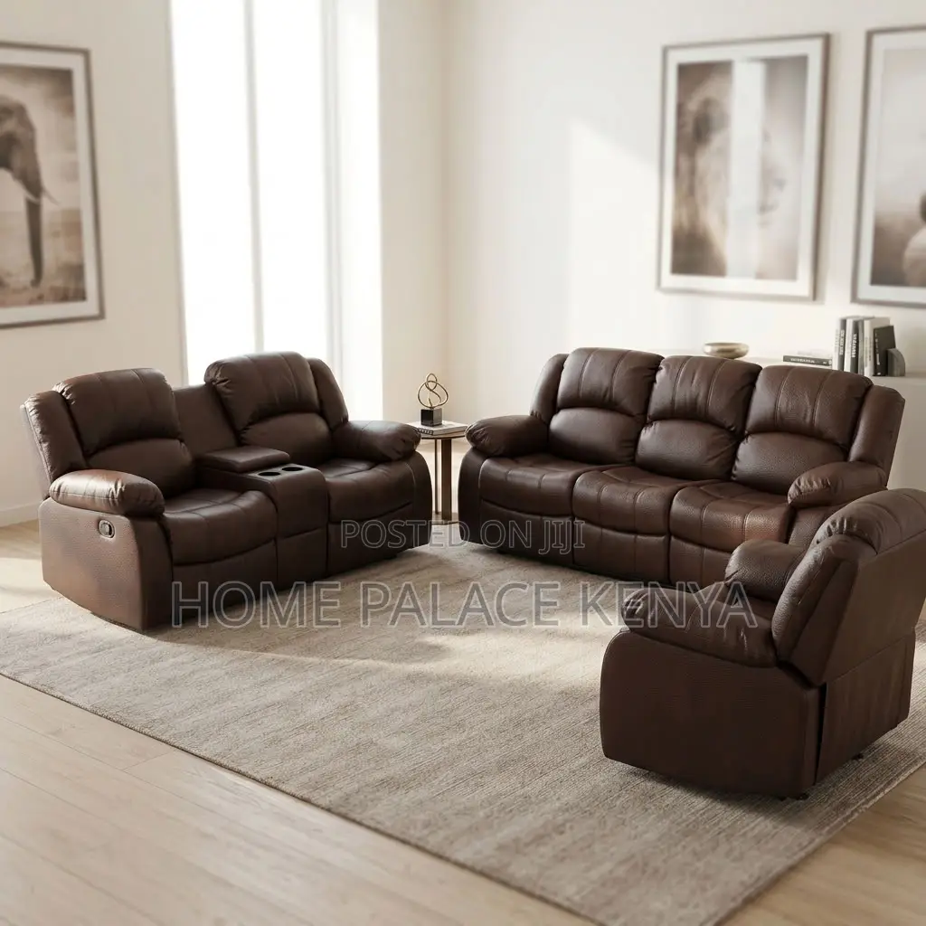 Home Sofa; 6-Seater Best Selling Recliner Set