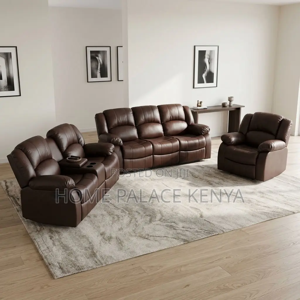 Home Sofa; 6-Seater Best Selling Recliner Set