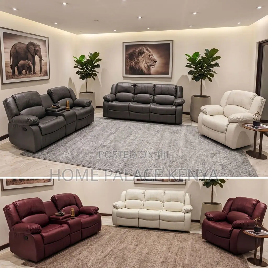Home Sofa; 6-Seater Best Selling Recliner Set
