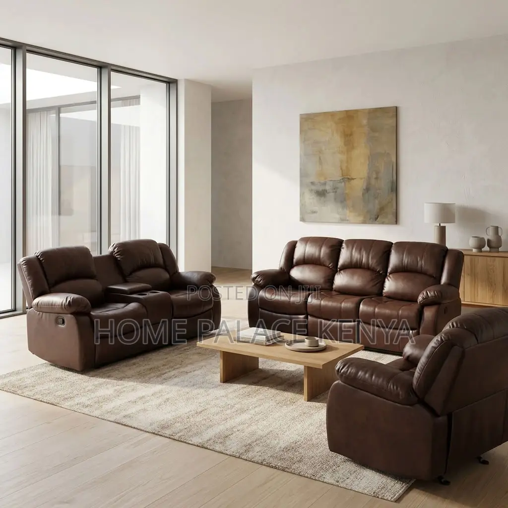 Home Sofa; 6-Seater Best Selling Recliner Set