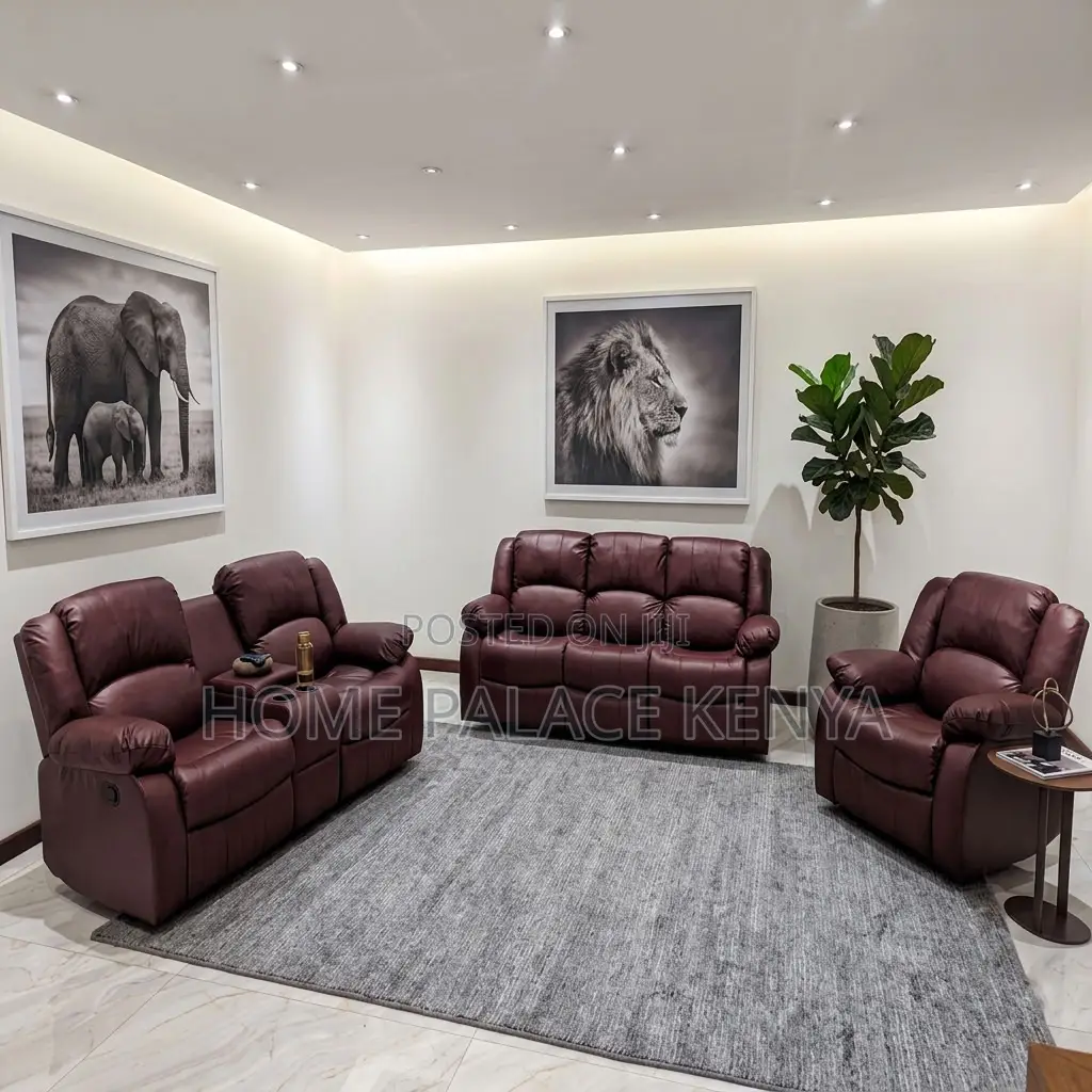 Home Sofa; 6-Seater Best Selling Recliner Set