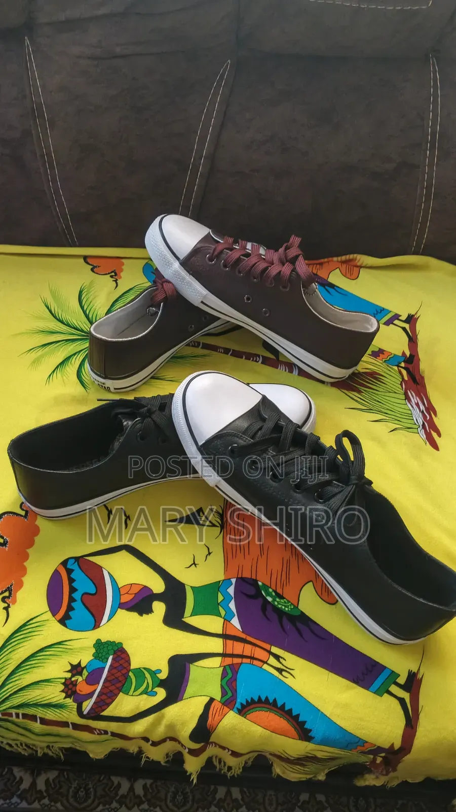 Converse All-Stars Shoes Black Size -44,Maroon Size 40