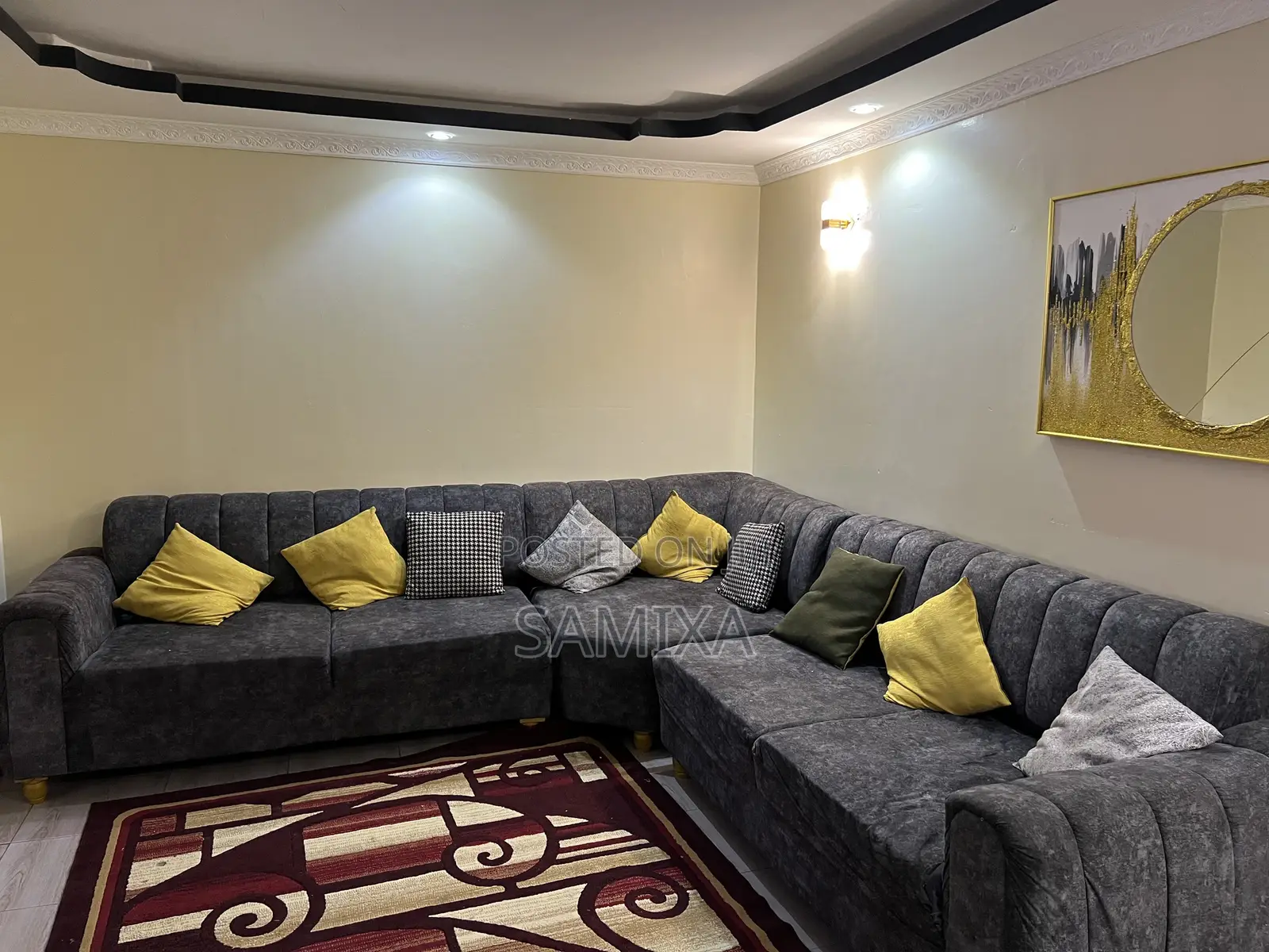 L /Shape Sofa Set Available