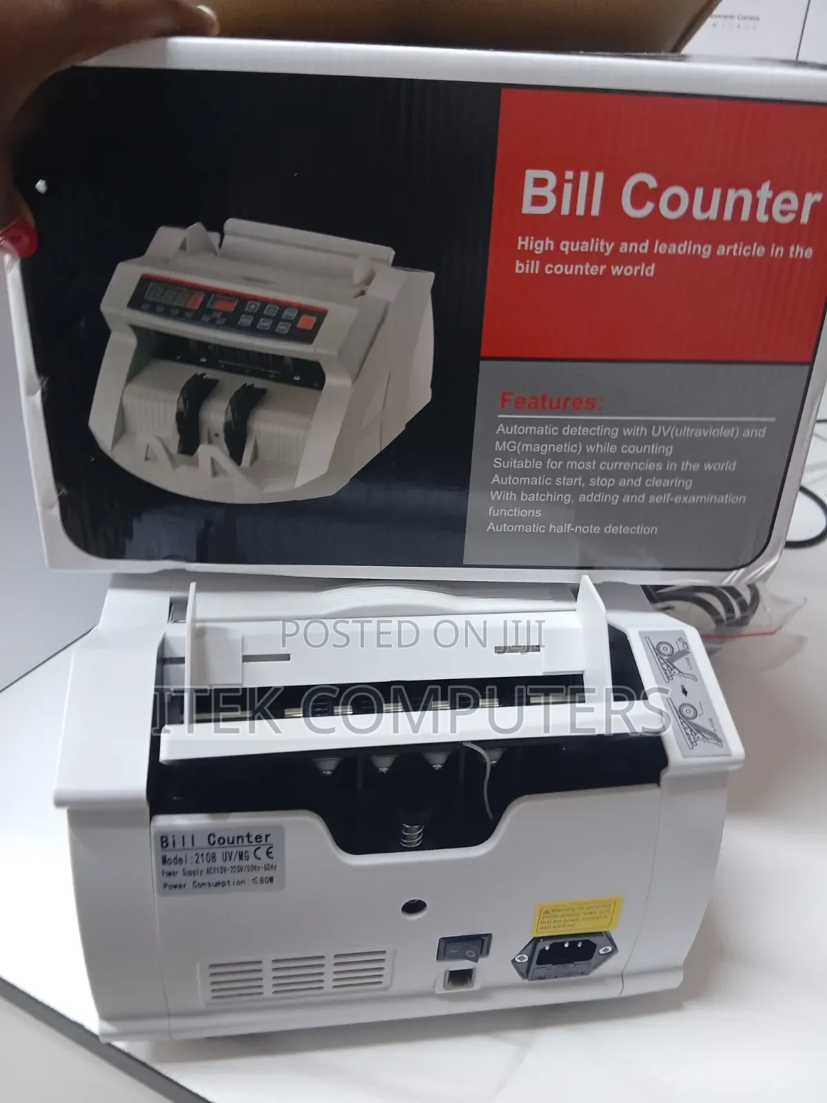 Compact Electric Bill Counter Machine