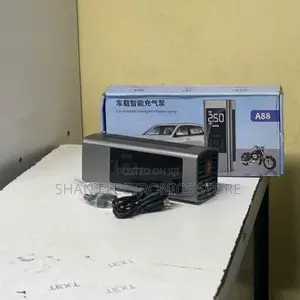 Car Bike and Ball Inflation A88 Digital Air Pump Tyre Inflator